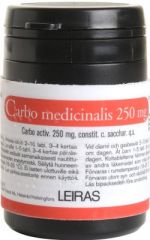 CARBO MEDICINALIS 250 mg tabl 50 kpl